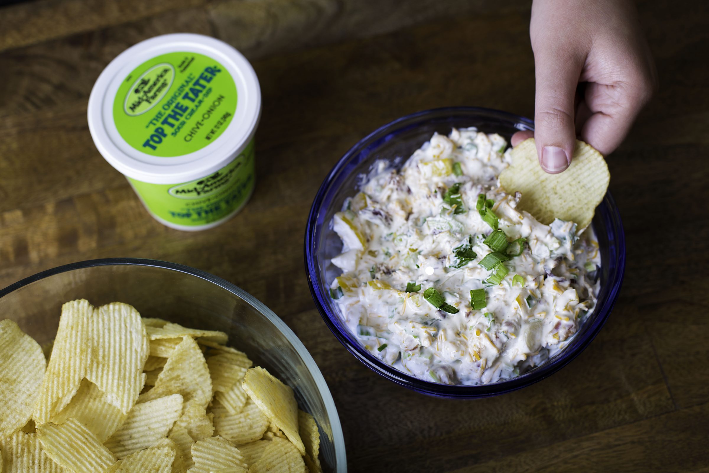 Cameron’s Easy Buffalo Top the Tater® Chicken Dip Top the Tater®