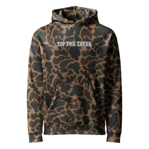 Unisex Heavyweight Hooded Camo Sweatshirt
